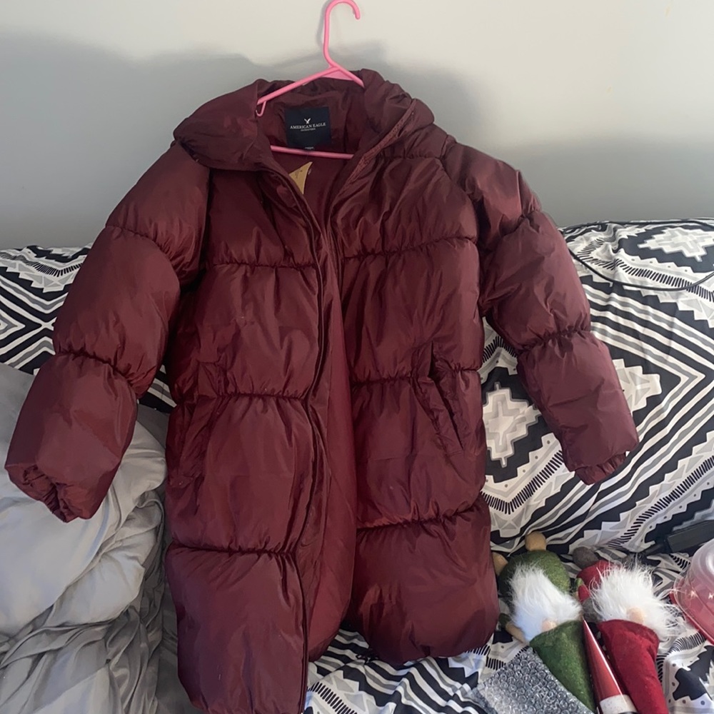 American eagle puffer coat NWT